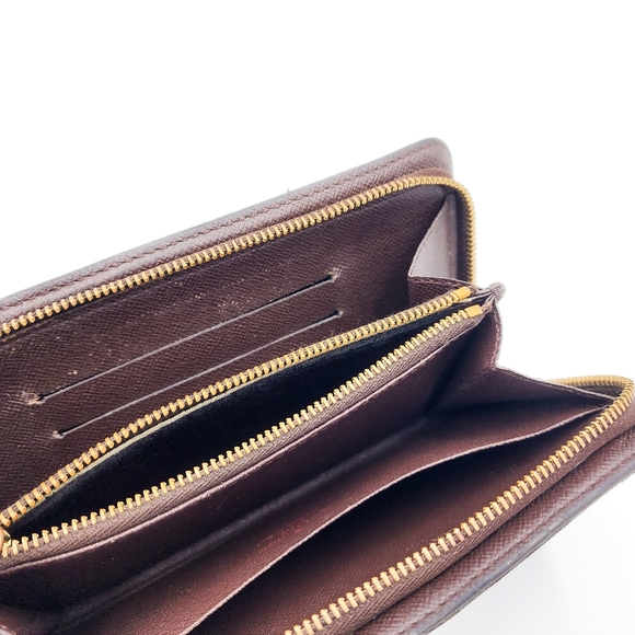 LOUIS VUITTON Damier Porte Unique Palm Beach Zip-Around Designer Long Wallet - Picture 7 of 8